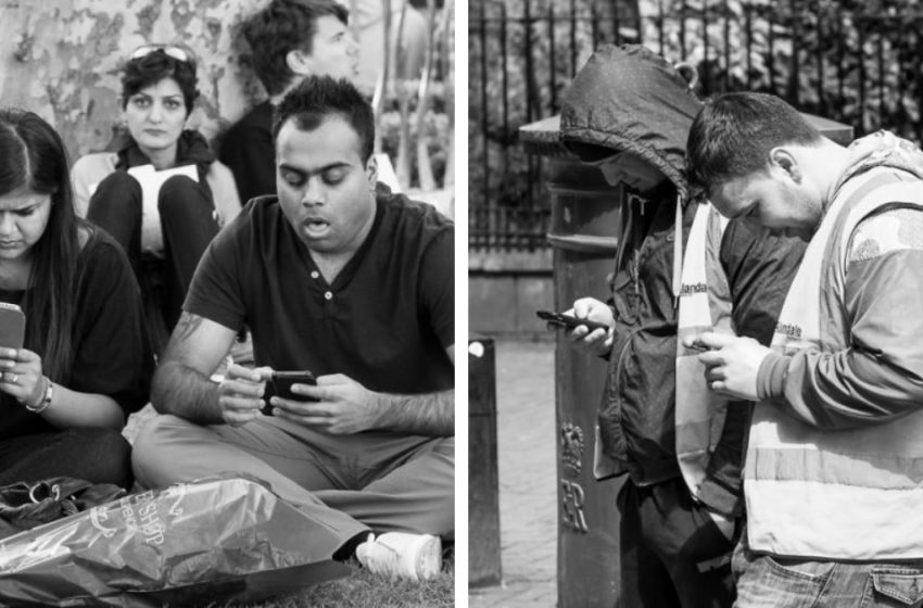  The death of live communication: This photos show our life from the outside