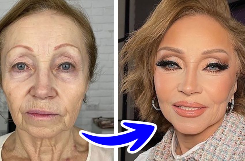  Completely transformed women who are hard to recognize after makeup