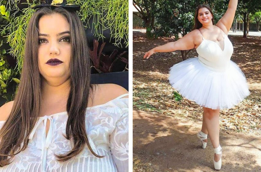  Brazilian plus-size charming woman proves that ballet isn’t just for skinny girls