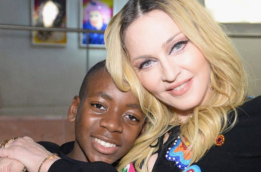  Madonna’s son tried to imitate his star mom and dressed like her