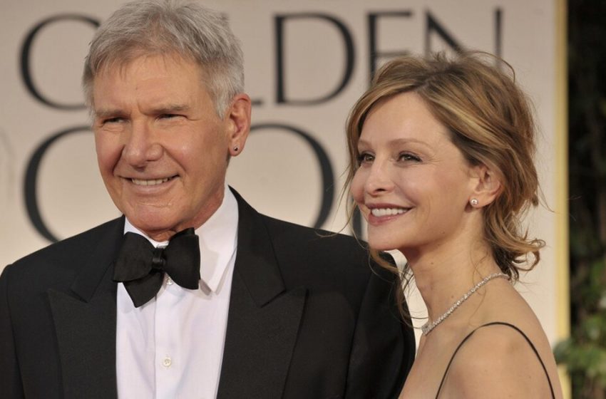 “The most sincere couple in Hollywood “: Harrison Ford gently kissed his wife at the premiere