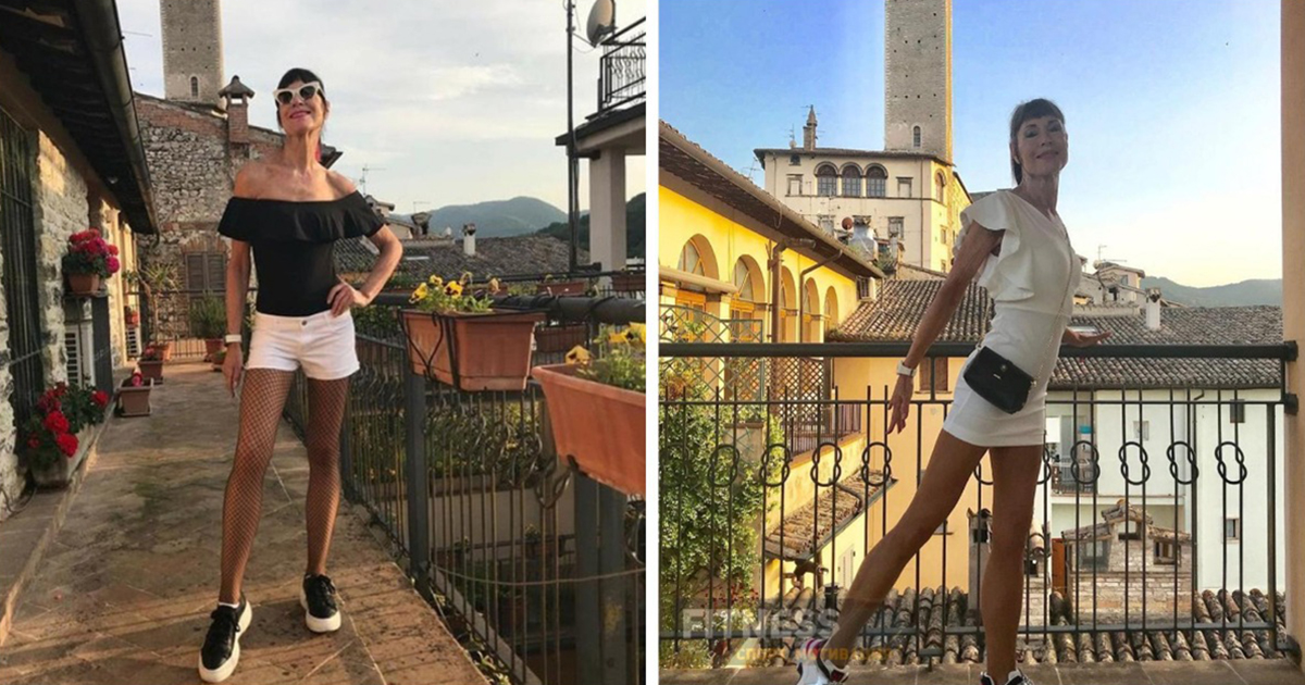 Even the young women will envy: the 72-year-old woman looks gorgeous ...