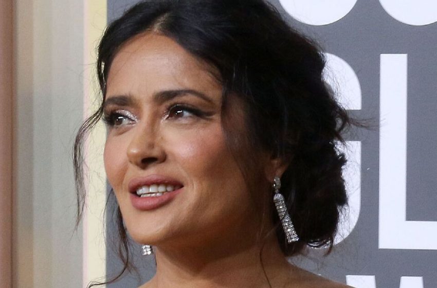  56 years old and shines perfectly: Salma Hayek showed a figure in a tight dress