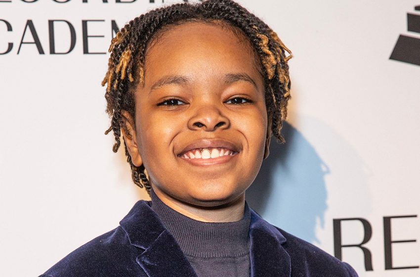  Famous at his little age: 13-year-old Walter Russell III became the youngest Grammy winner