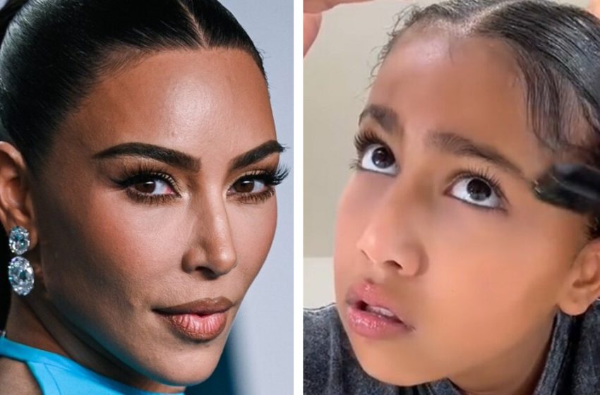  Mom’s genes took their role: Kim Kardashian’s daughter repeated her mother’s cult image