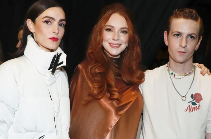  Absolutely different: 36-year-old amazing actress Lindsay Lohan was captured with her brother and sister