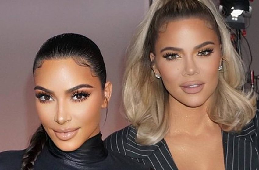  “Stars with curvaceous shapes” Kim and Khloe Kardashian showed their attractiveness in spectacular outfits