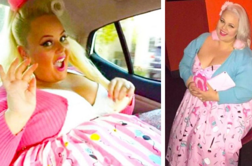  An unbelievable transformation: This lovely girl lost 176 lbs to look like her idol
