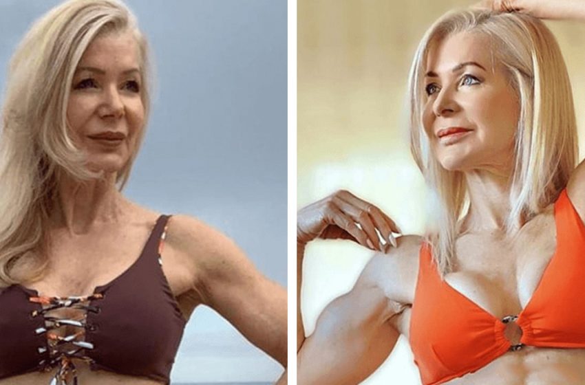  “Has a Figure Of an 18-year-old Girl”: 63-year-old Woman Delighted Fans With Perfect Abs!