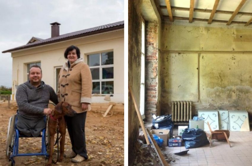  “The Result Exceeded All Expectations”: A Man In a Wheelchair Was Able To Turn an Abandoned Store Into a Dream Home!