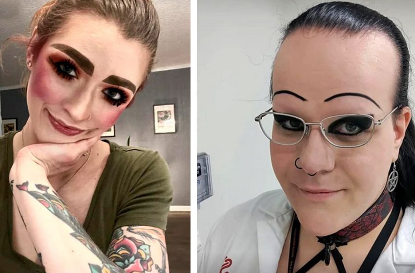  Tear-jerking: Women who have done incredible things with their eyebrows