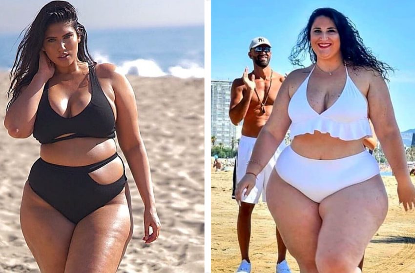  “Who Said Models Should Be Slim?”: Plump Girls In Swimsuits Challenged Skinny Models!