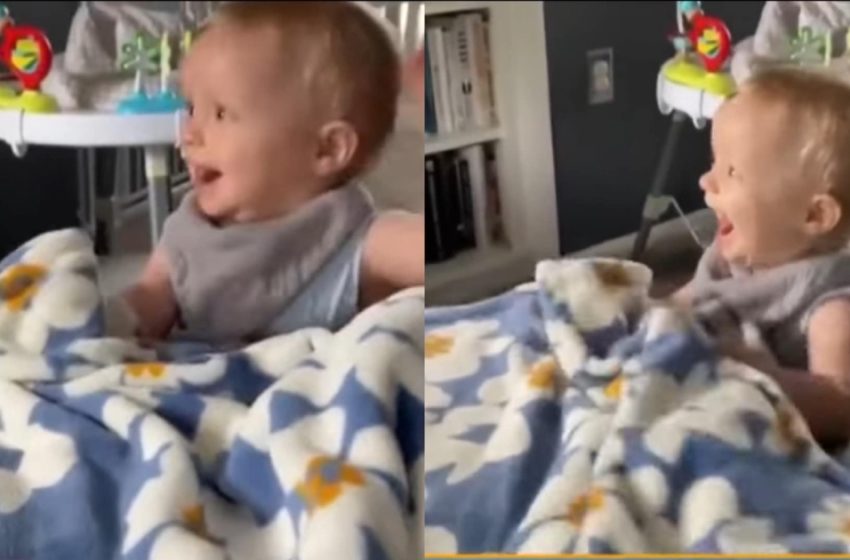  “When Joy Overwhelms”: The Baby Meets The Arrival Of His Grandmother With An Overly Joyful Reaction!