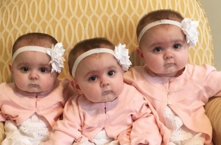  Parents Expected To Have One Baby, But Identical Triplets Were Born: What Do They Look Like Now?