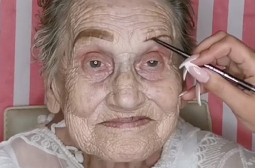  A Granddaughter Gave Her 80-Year-Old Grandmother A Makeover: The Photos After The Transformation Made A Real Buzz On The Net!