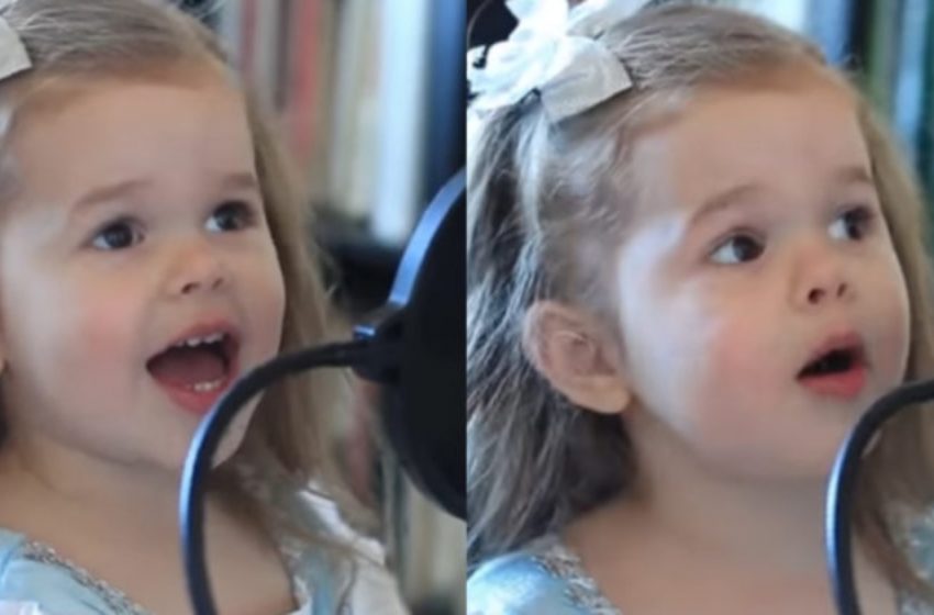  “So Heart-touching”: A Little Girl Sang A Song That Moved Her Dad To Tears!