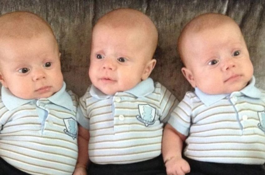  Completely Identical Triplets That Became Famous All Over The World: How Do Their Parents Tell Them Apart?