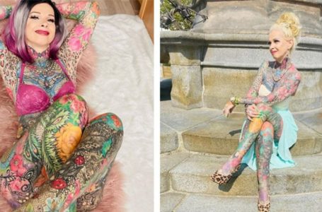 “Her Entire Body Is Covered In Tattoos From Head To Toe”: The 56-Year-Old Tattoo Lover Showed What She Looked Like Before Her Incredible Transformation!