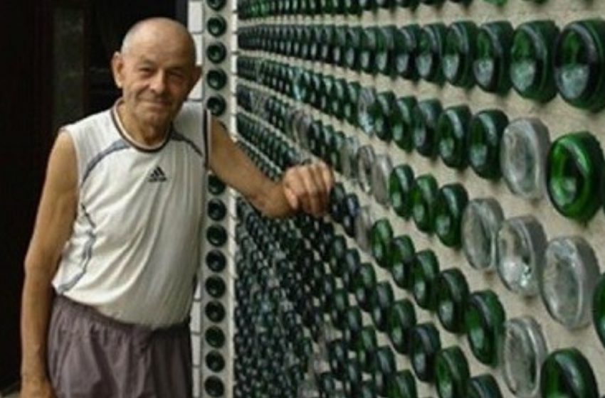  “Eight Thousand Champagne Bottles And a Bright Imagination”: The Man Chose an Alternative Way To Build a Cottage!