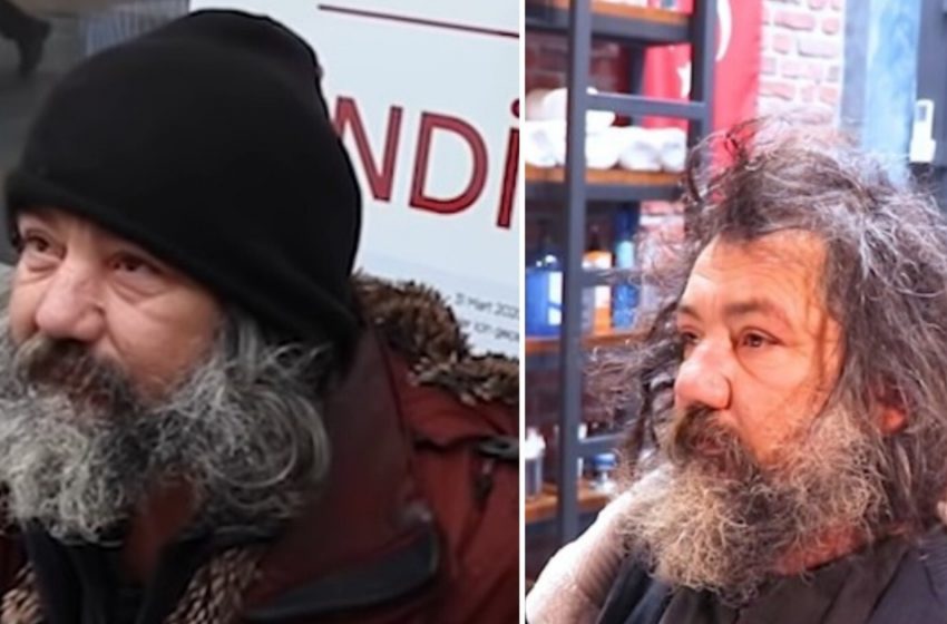  “What an Amazing Transformation”: A Talented Stylist Turned a Homeless Into a Stylish Handsome Man!