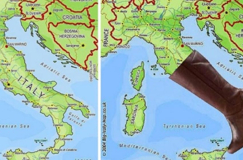  “Italy Resembles a Shoe”: What Do Other Countries Look Like In Shape?