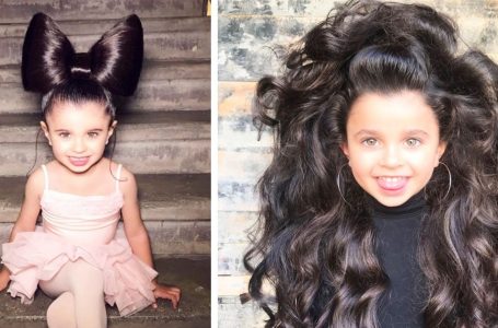 “What a Little Beauty”: 7-Year-Old Girl Impressed Everyone With Her Luxurious Hair!