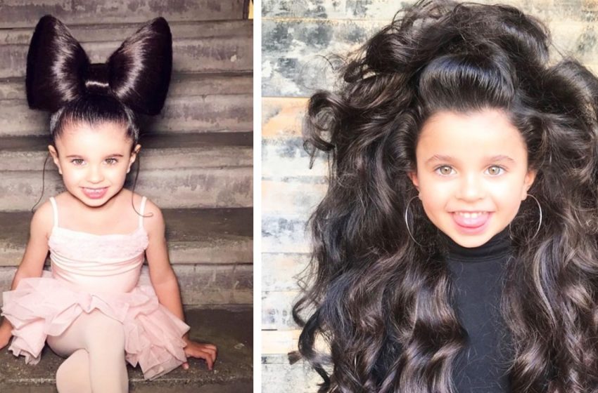  “What a Little Beauty”: 7-Year-Old Girl Impressed Everyone With Her Luxurious Hair!