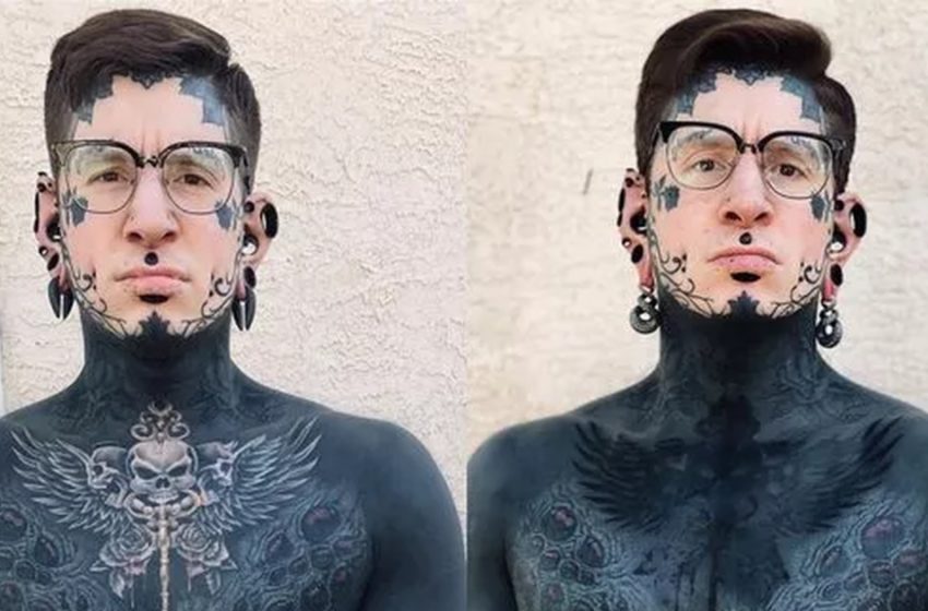  “97% Of His Body Is Covered In Tattoos”: What Did The Guy Look Like Before He Got His First Tattoo?