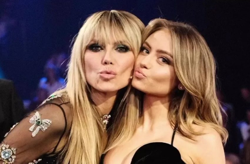  “Heidi Klum Posed in Lingerie Again, This Time Alongside Her Daughter”: How Did They Look?