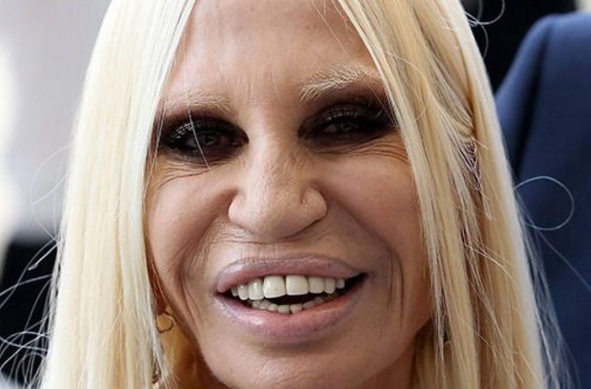  “In a Short And See-Through Dress”: Donatella Versace Stuns With a “New Look” At The Devil Wears Prada Gala!