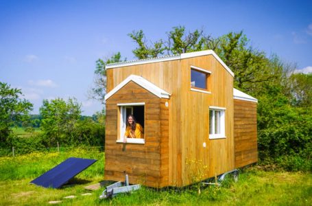 “Dreams Turned Into Reality!”: See This Stunning Self-Built Tiny Home in the French Countryside!