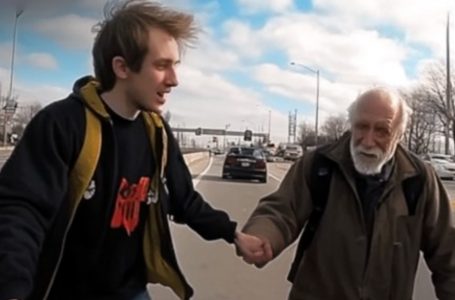 A Man Helps an Old Beggar Cross The Road: Next Day Discovers a New Car In His Garage!