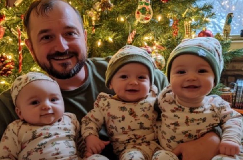  A Single Dad Raising Triplets Gets a Shocking Letter From Santa: It Changed Their Whole Life!