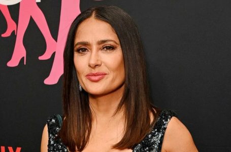 Salma Hayek’s Bold Dress Detail At The Golden Globes Sparked Stir: “It Was On Purpose!”