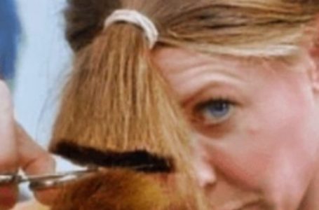 Saved Money on a Hairdresser: See the Result After She Cut Her Own Ponytail!