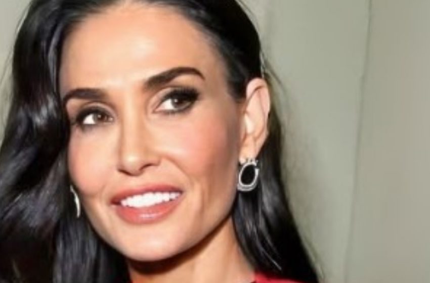  “Slim Figure, Long Hair, And Mini Dress!”: Fans Amazed By Demi Moore’s Stunning Look At 62!