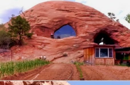 After 8 Years Of Hard Work, Man Completes a 5,700-Square-Foot Home Carved Into Desert Bedrock: Incredible Pics!