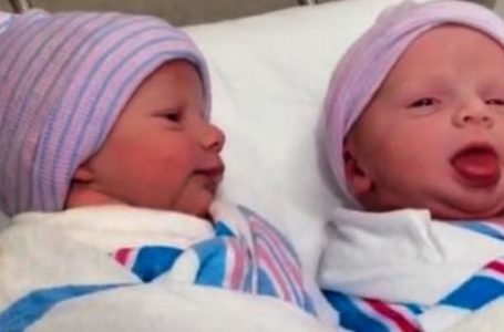Newborn Twin Sisters Caught “Talking” Just an Hour After Birth!: The Video Is Melting Hearts Everywhere!