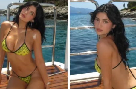 Kylie Jenner Makes Waves in $7,500 Vintage Chanel Bikini!: Fans Can’t Stop Talking About the Look!