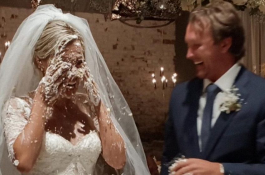  My Groom Smashed My Face Into the Cake During the Cutting as a ‘Joke’!: I Was on the Verge of Tears Until My Brother Stepped In!