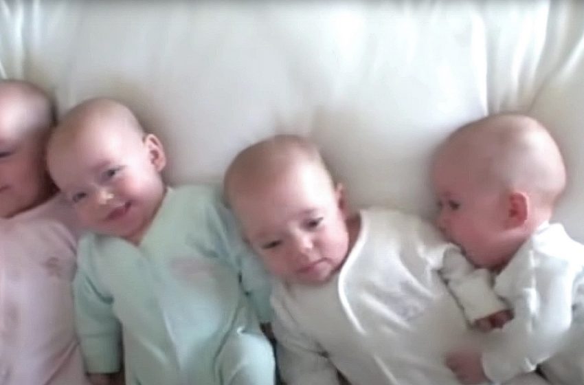 Couple Who Battled Infertility Miraculously Conceived Identical Quadruplets!: Here’s What They Look Like Now!