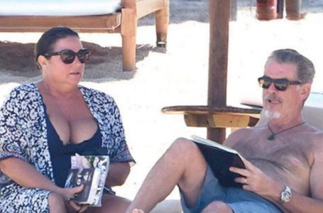 Legendary Hollywood Heartthrob, Mid-60s, Spotted Shirtless on Romantic Beach Getaway With Stunning Wife!: Recognize Them?