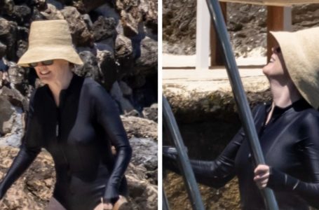 She’s 64 and Turning Heads in Italy!: Hollywood Icon Flaunts Ageless Beauty in Bold Black Swimsuit That Has Everyone Talking!