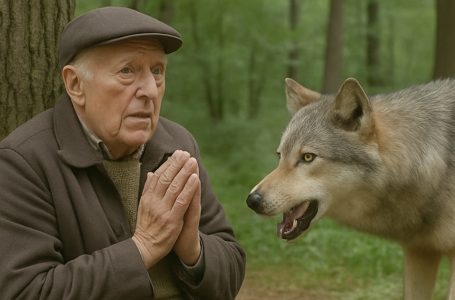 For inheritance, the children left their father in the forest to be devoured by beasts — but the wolf’s response shocked everyone.