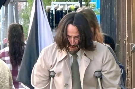 Beloved Hollywood Action Star Spotted on Crutches with Bandaged Leg!: Fans Wonder What Happened!