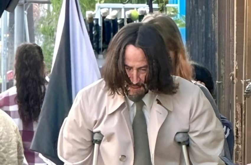  Beloved Hollywood Action Star Spotted on Crutches with Bandaged Leg!: Fans Wonder What Happened!