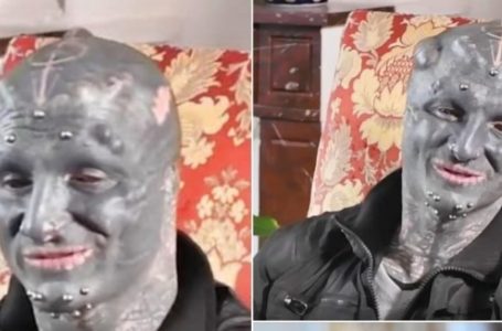 Man With Most Modified Body Reveals ‘Before’ Transformation!: Meet The Black Alien!