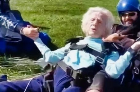 Fearless Woman, 104, Breaks Record as Oldest Skydiver!: Watch the Incredible Jump!