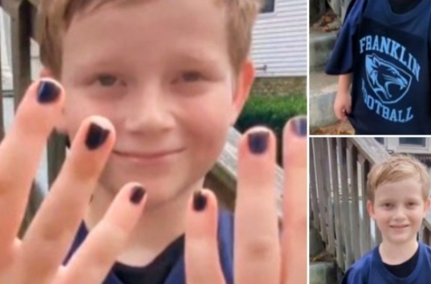  7-Year-Old Boy Wins Hearts With Epic Response After Criticism Over His Nail Polish!: Find Out The Details!