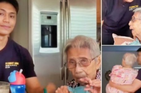 Young Man Dedicates His Life to Caring for His 96-Year-Old Grandmother!: Check Out The Full Story!